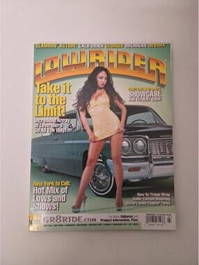 Lowrider Magazine March 2001 Take It To The Limit! CENTERFOLD INCLUDED